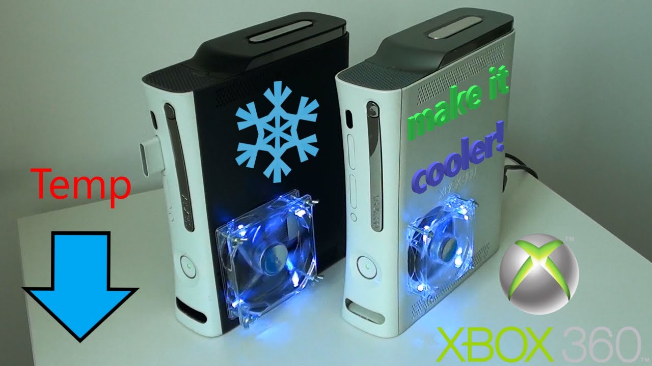 XBOX 360 - Fan mod - History of Red Ring of Death (RROD)