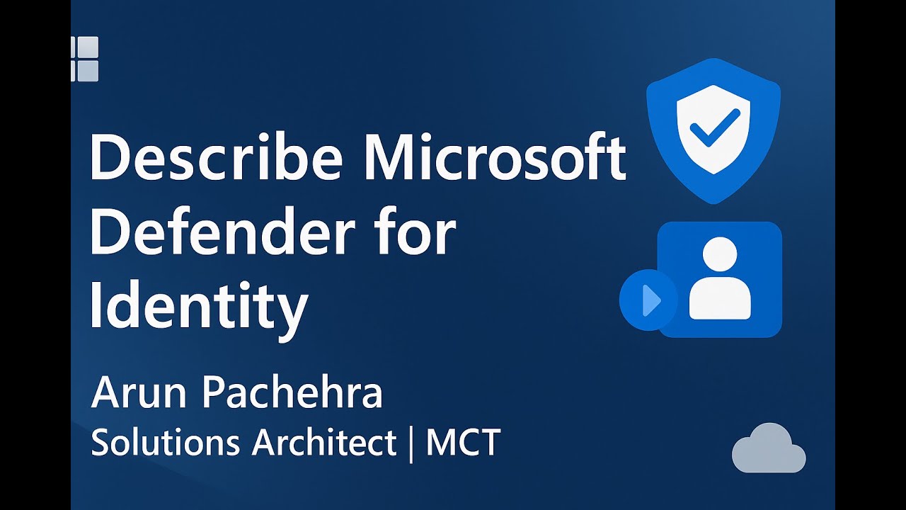 Describe Microsoft Defender for Identity