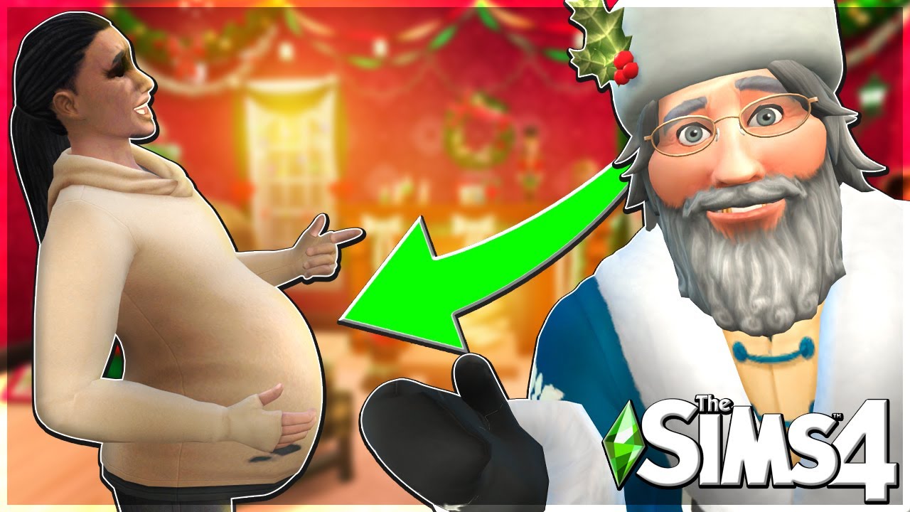 JULEMANDEN GØR *HAM* GRAVID?! (100 babyer!) | Dansk Sims 4: Forbryderen med de mange børn