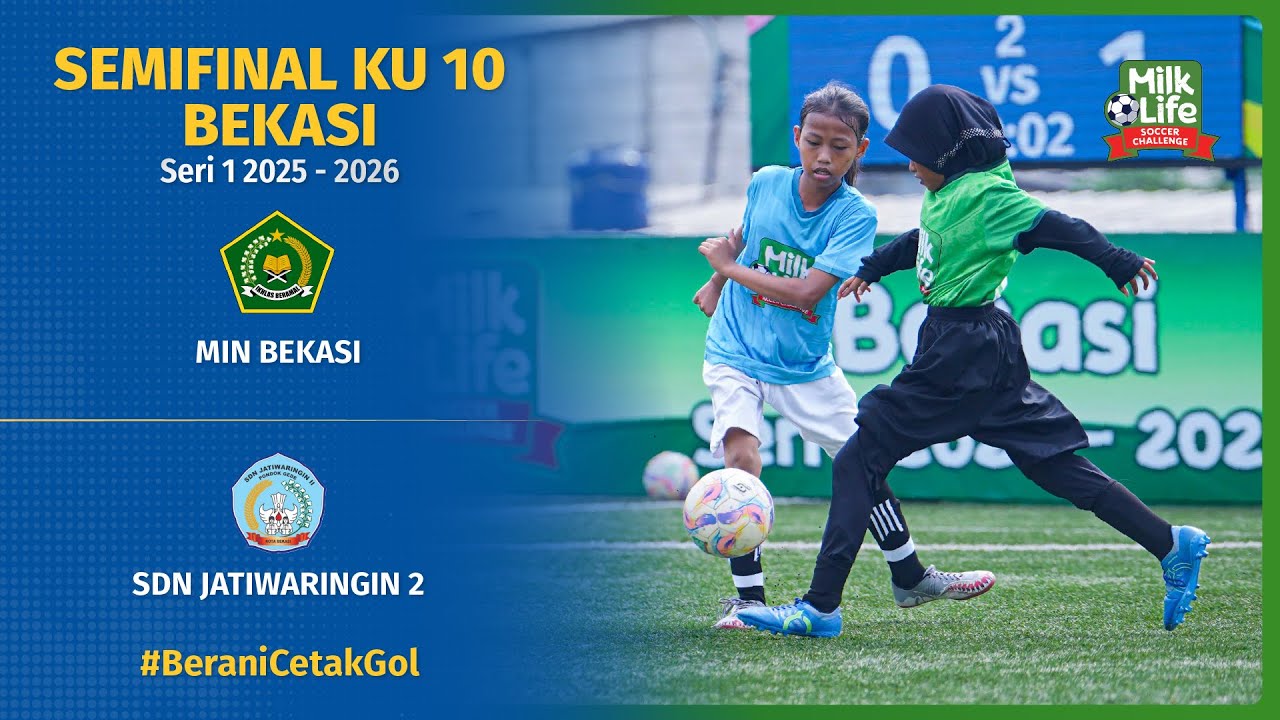 Pertandingan Semifinal KU 10 MIN Bekasi vs SDN Jatiwaringin 2, Bekasi