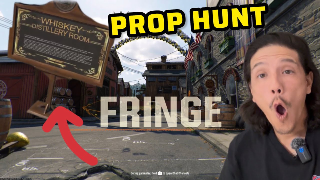NEW Secret Prop Hunt Level? FRINGE Hiding Spots [Private Match] Call of Duty BO6