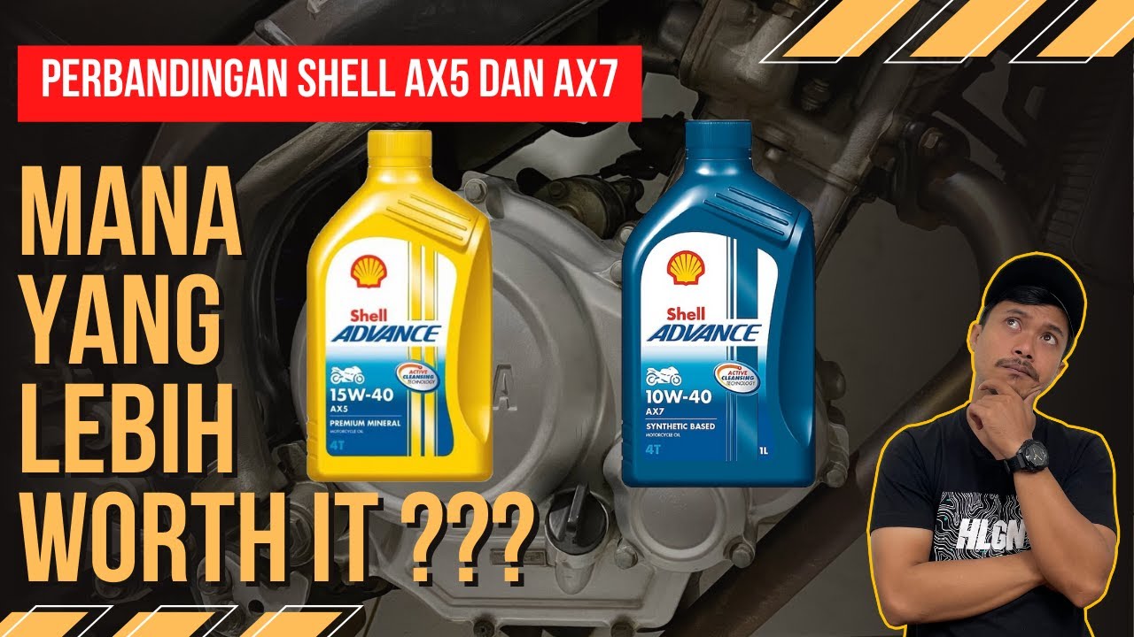 🔴SHELL AX5 KUNING VS SHELL AX7 BIRU ┃Bagus yang mana ❓❓