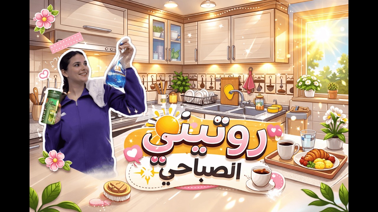 روتيني الصباحي الحقيقي بدون تصنّع!