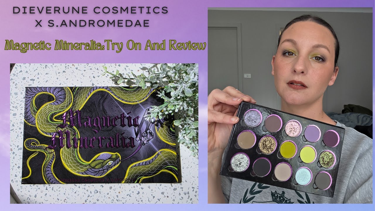 Dieverune Cosmetics: Magnetic Mineralia Review and look