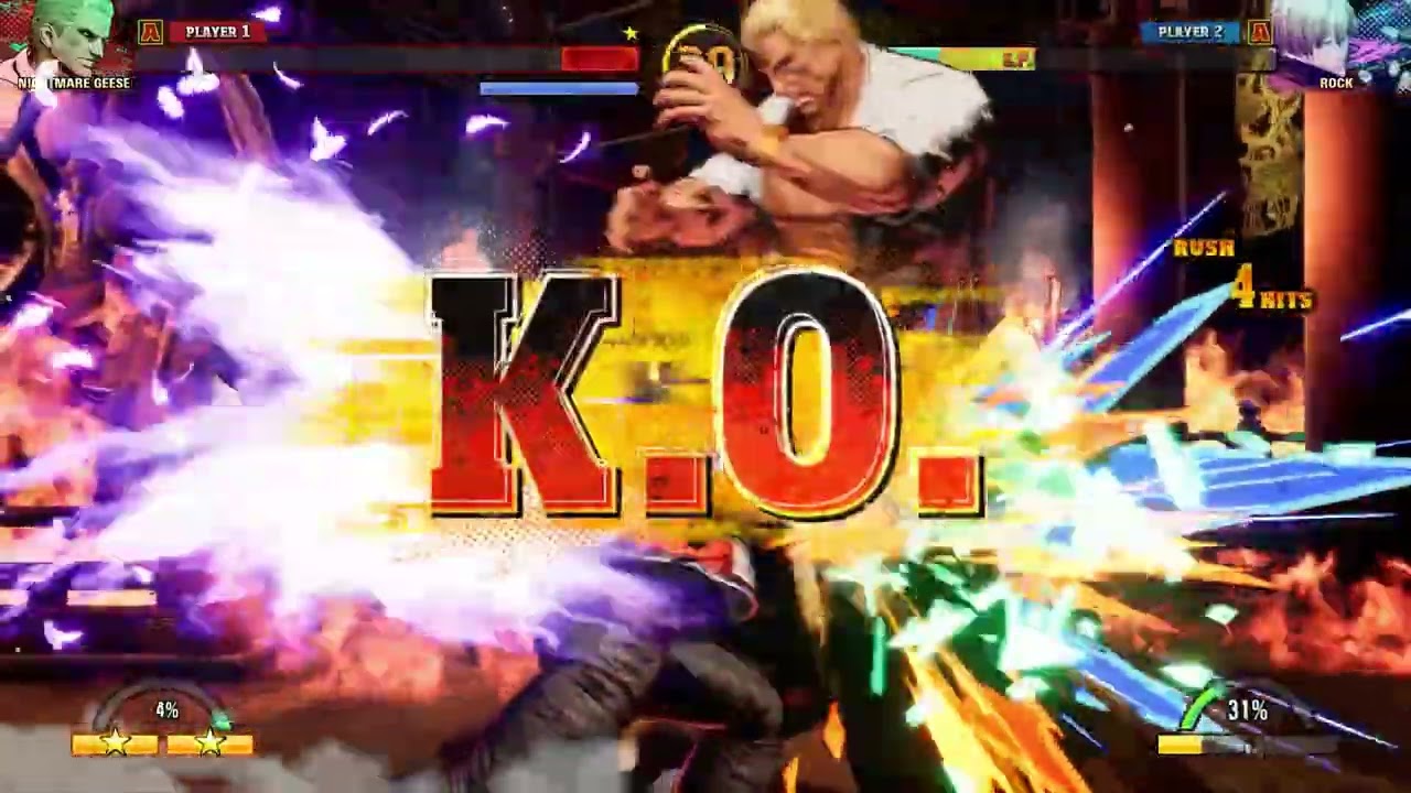 Fatal Fury City of the Wolves • Dev Match 26 Nightmare Geese vs Rock Howard • JP • PS5 XSX PS4 PC