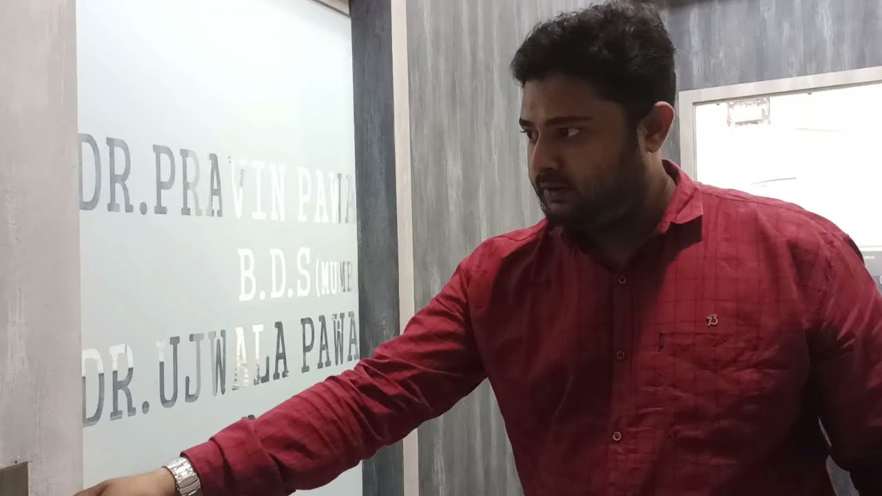 SMALL DENTIST CLINIC DESIGN /EXTERIOR AND INTERIOR DESIGN/MALEGAON,NASHIK,MAHARASTRA.