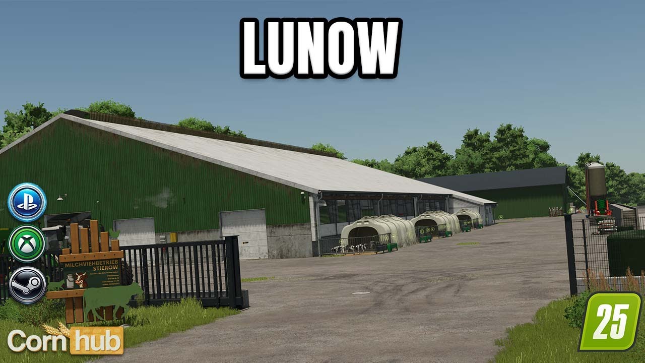 LS25 Lunow – Realistische Map aus Mecklenburg-Vorpommern
