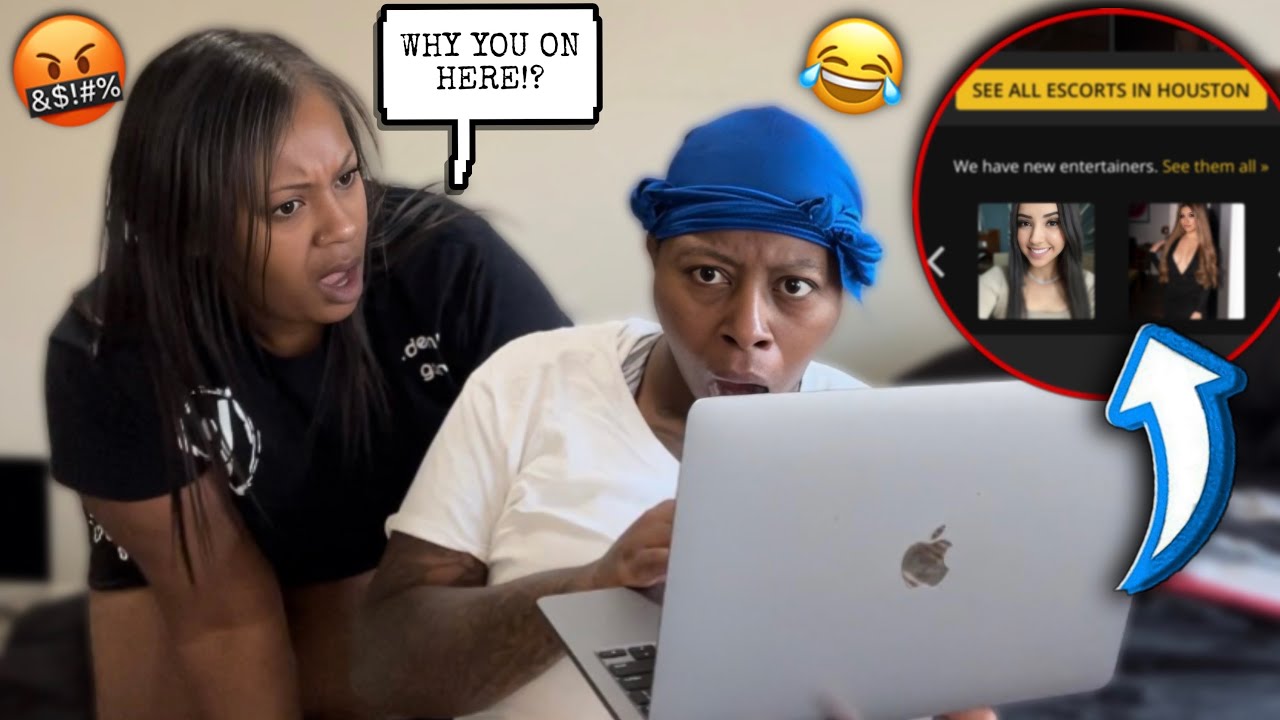 CAUGHT Looking Up WOMEN ESCORTS Prank On My Wife!!