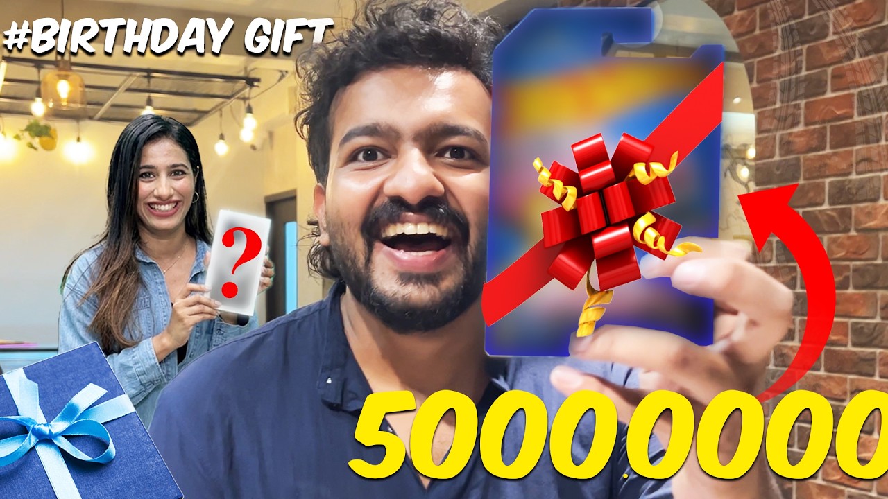 ഇങ്ങനെ ഒരു Birthday Giftooo😱🎁 | Vrindharjun