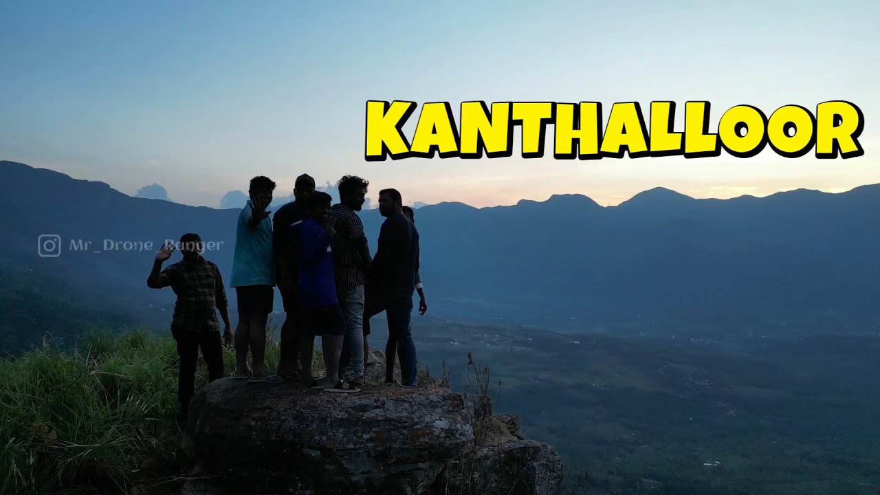 Kanthaloor Drone Video | Stunning Aerial Views of Kerala Hill Station