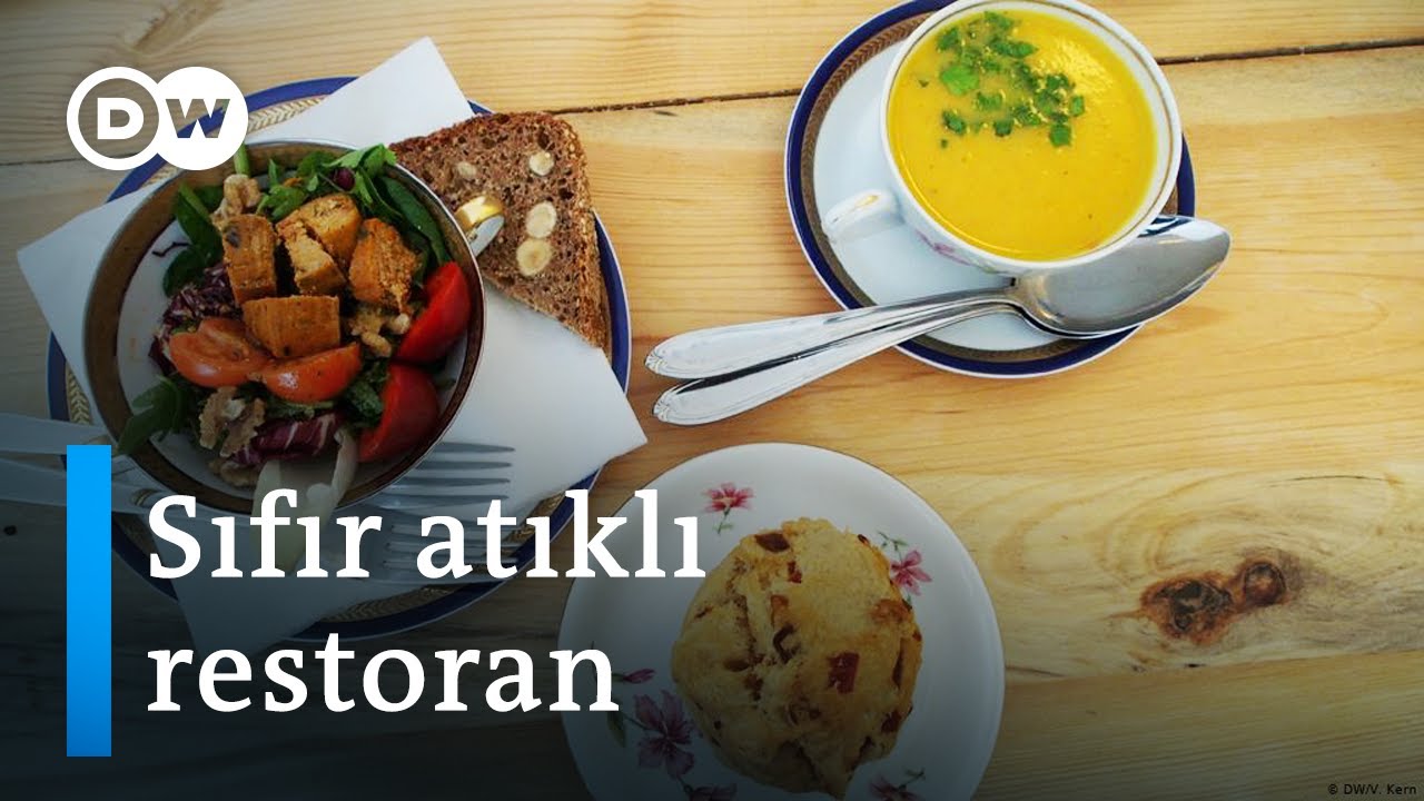 Almanya'nın ilk sıfır atıklı vegan restoranı - DW Türkçe