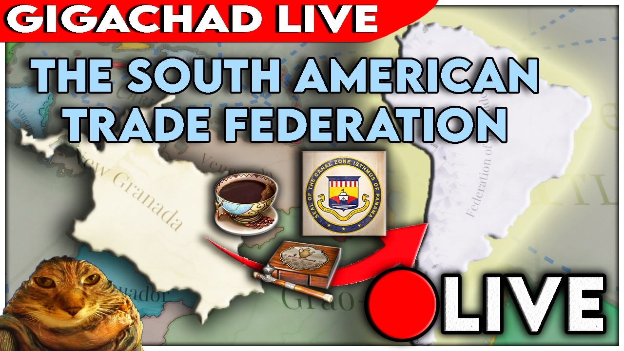 Coffee, Opium, and South America | Victoria 3 GIGACHAD Live