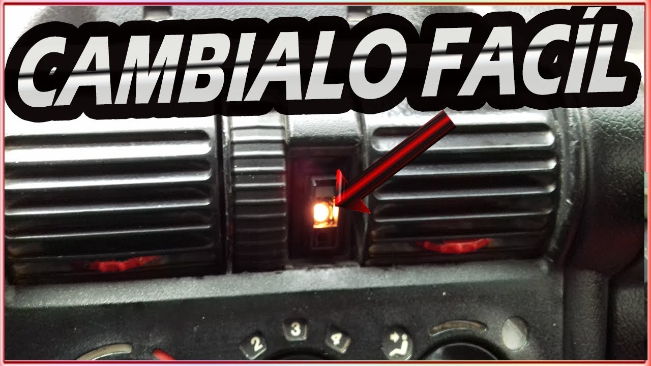 Cambiar foco de boton de intermitentes Chevy | Opel | Corsa | Btocars