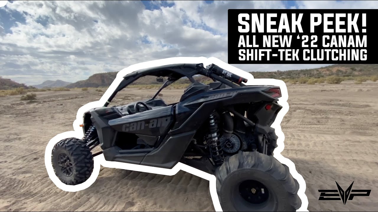 SNEAK PEEK: Evolution Powersports Shift-Tek Clutch Kit for 2022 Can-Am X3