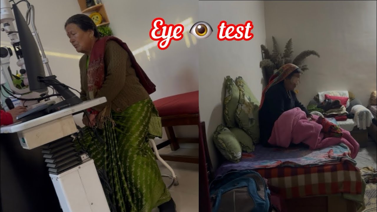 मम्मी Eye 👁️ का ऑपरेशन अच्छे से हो गया😎