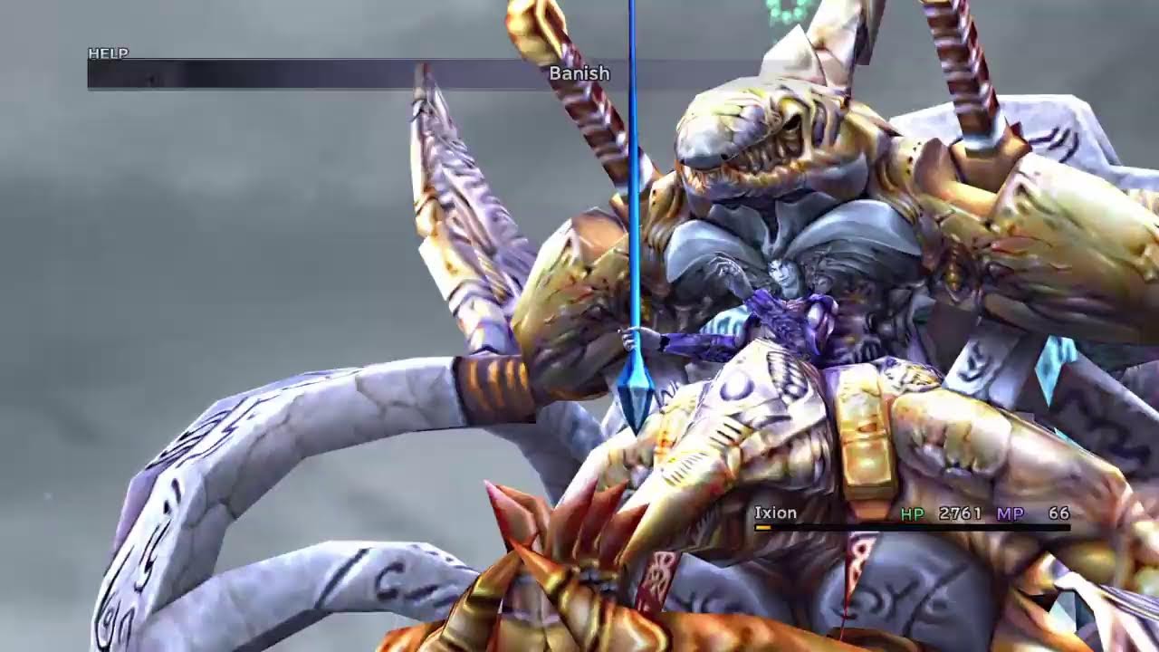 Final Fantasy X Remastered Seymour Cuck Fight