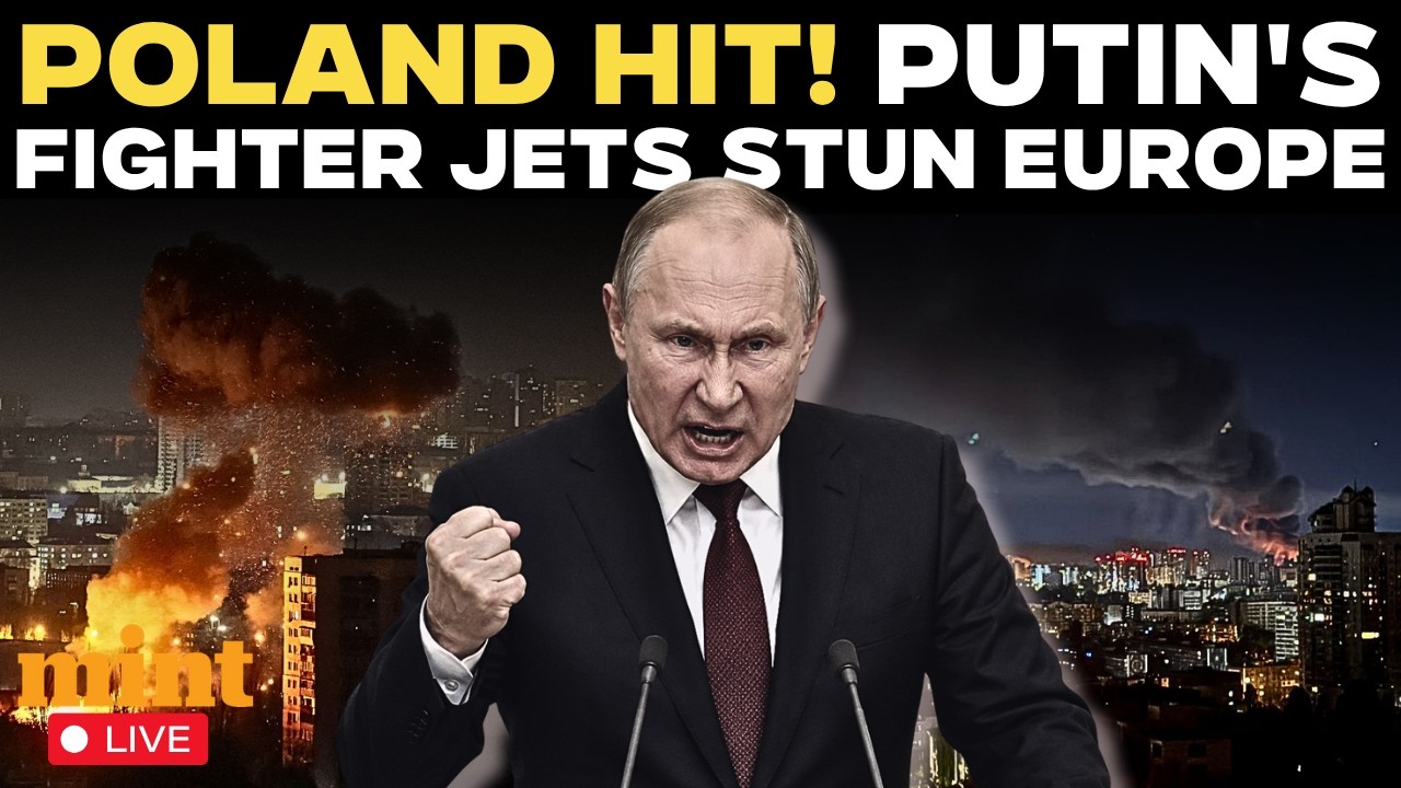 LIVE | 'Russian Missile' Hits NATO's Poland, Fresh Panic In Europe Over Putin's Fighter Jet Movement