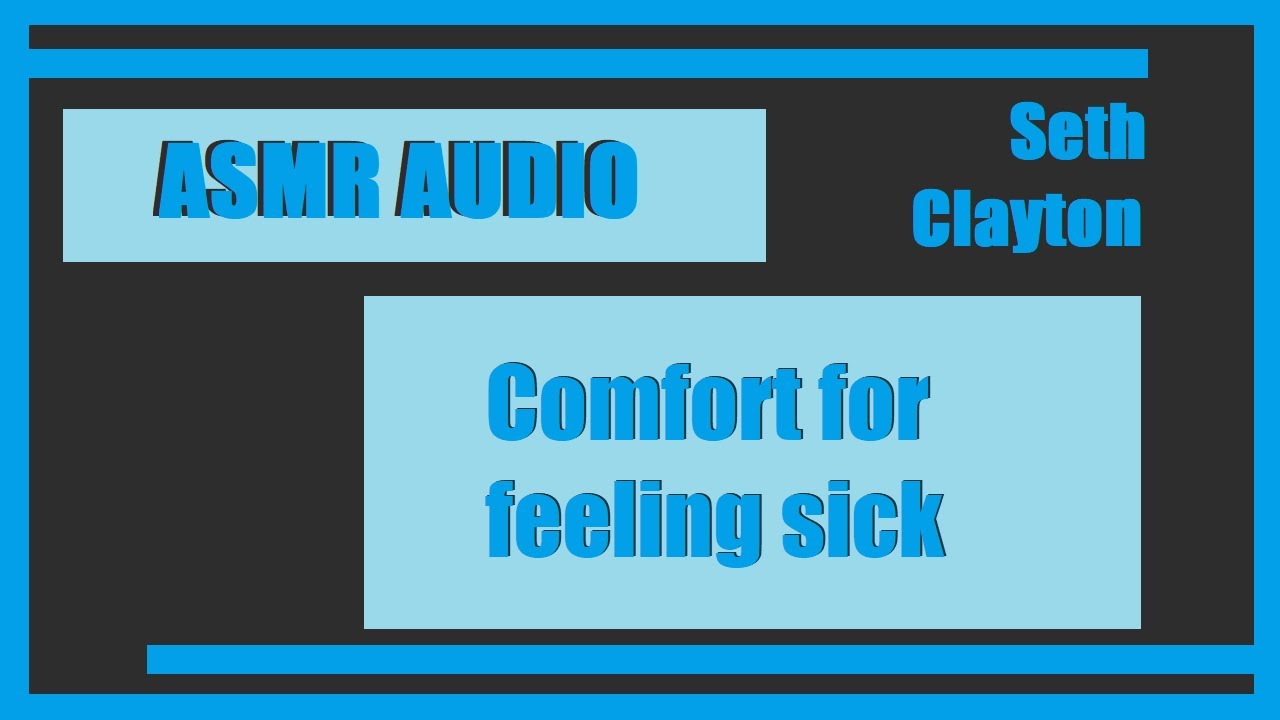 Comfort for feeling sick [Back Hugs & Rubs] [Boyfriend RP]