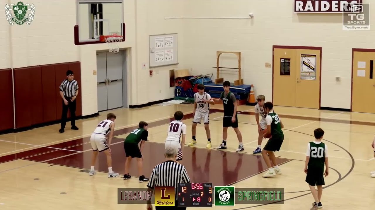 Springfield (Green) at Lebanon - Boys 7/8  Basketball  - 5  pm - 1/21/26