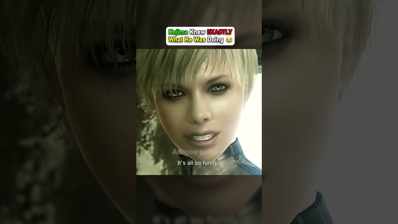 Kojima knew what he was doing 😭 MSG4