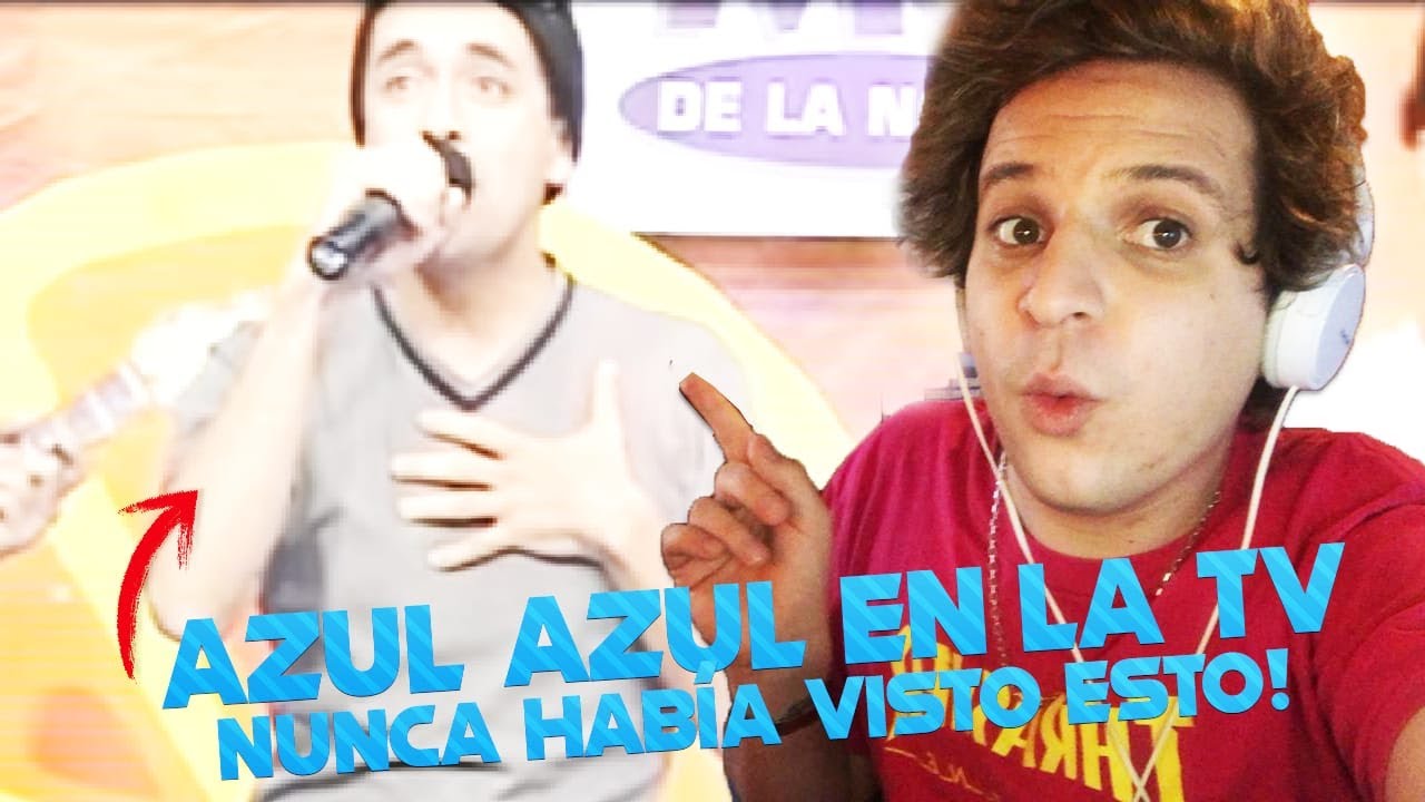 AZUL AZUL EN LA TV 📺 ARGENTINA! 🇦🇷 EN TINELLI • NUNCA HABÍA VISTO ESTO! 😱