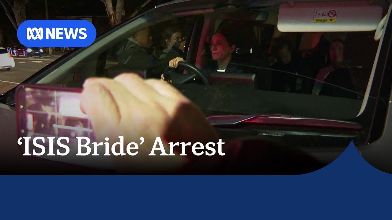 ISIS-linked woman taken to Sydney police station after arrival in Australia | ABC NEWS