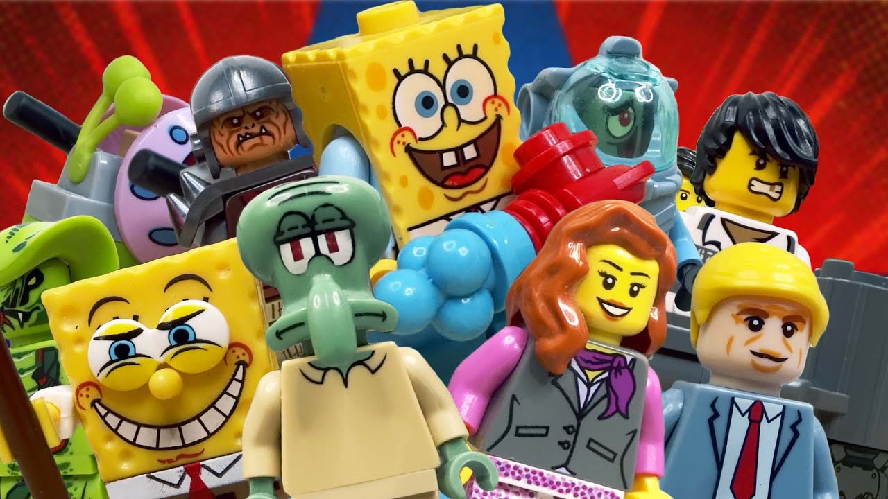 Lego Spongebob: ОТРЯД СУШИЦИДОВ