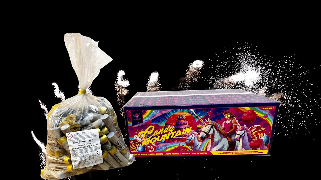 Silvester Startschuss 2024/2025   - Albert Candy Mountain Pimped