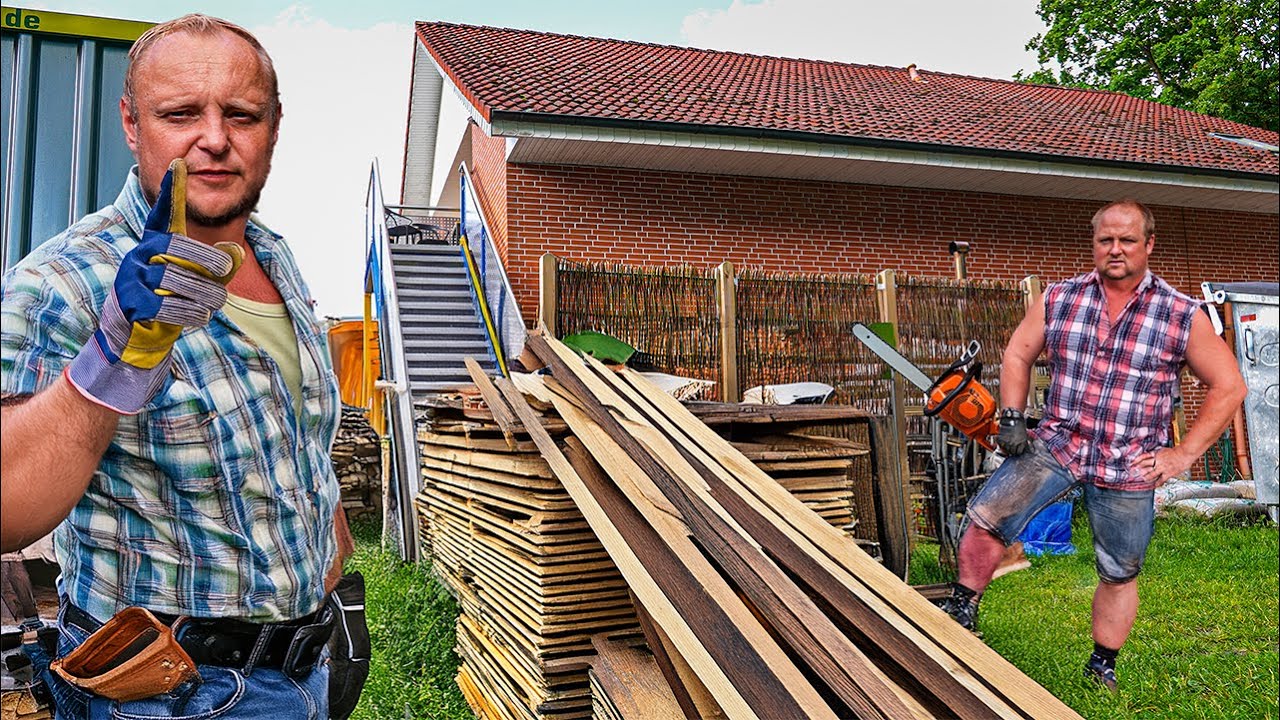 SÄGEN, SÄGEN, SÄGEN: Holzvorbereitung für das Trainingslager!  🔨🔥