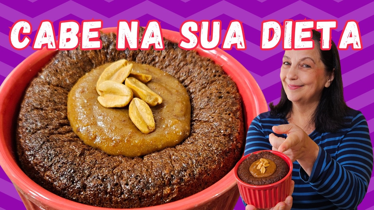ESSE BOLINHO DIET E LOW CARB VOCÊ PODE COMER!