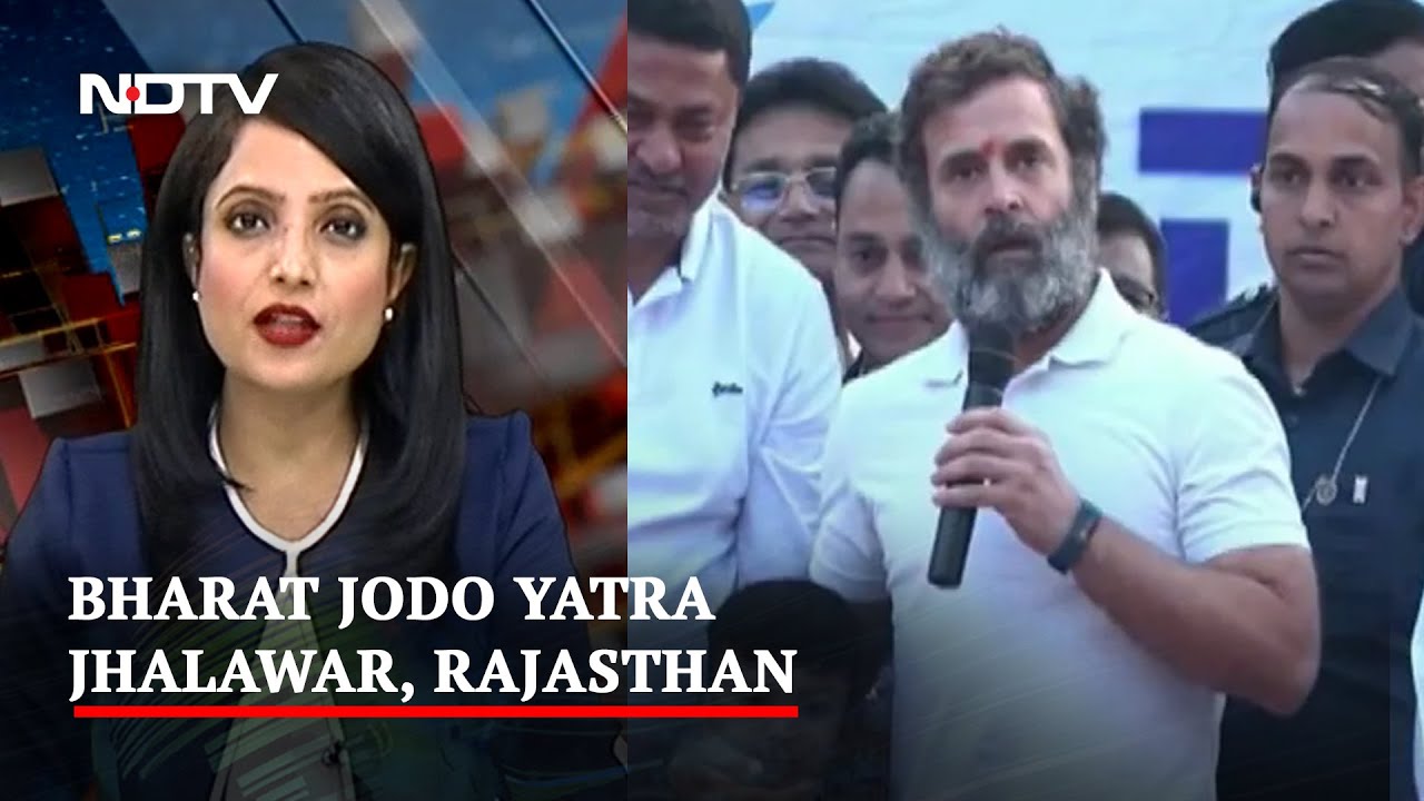 'Bharat Jodo Yatra' In Rajasthan. What About 'Congress Jodo', Asks BJP | Left, Right & Centre