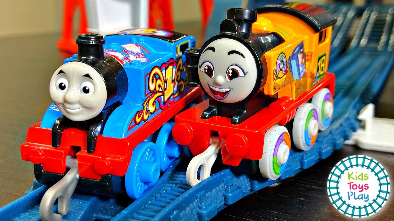 HUGE Race for the Sodor Cup! All Engines Go VS Classic Thomas and Friends