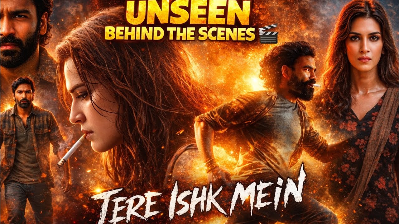 Tere Ishk Mein Movie 💔 Behind The Scenes 🎬 Shootng in Subhash Nagar 