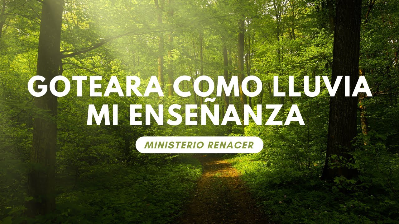 Goteará como lluvia mi enseñanza | MIMICAS Y ALEMANES