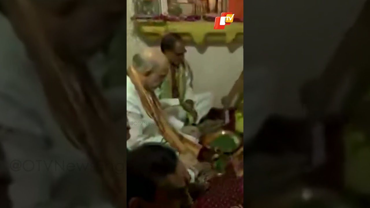 HM Amit Shah Offers Prayers At Birthplace Of Lord Parshuram In Janapav, Indore