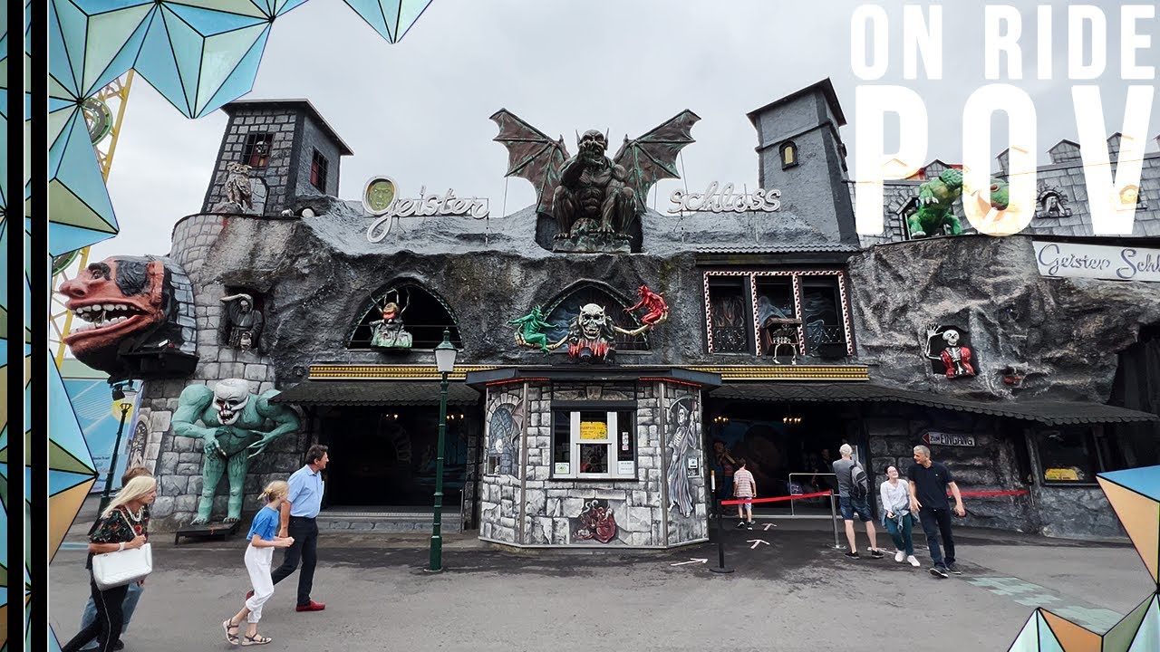 🇦🇹 | Wiener Prater | Geister Schloss | An Austrian Haunted House Ride | On-Ride POV
