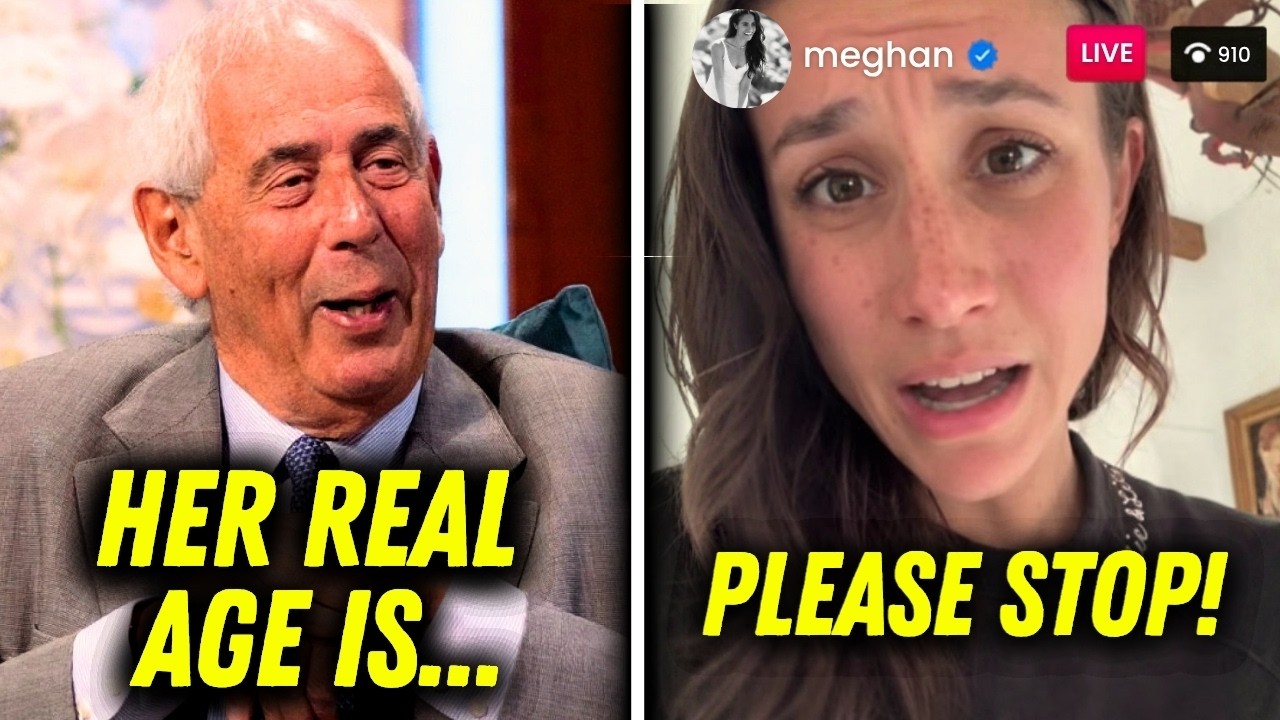 Meghan Markle PANICS After Tom Bower Reveals Her Real Age