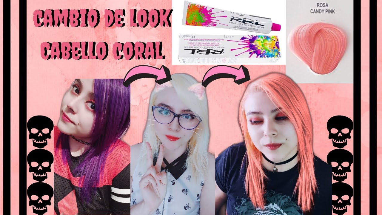 CAMBIO DE LOOK | CABELLO CORAL | ROSA RBL NUTRAPEL💗💀JESSY DONATO💀💗