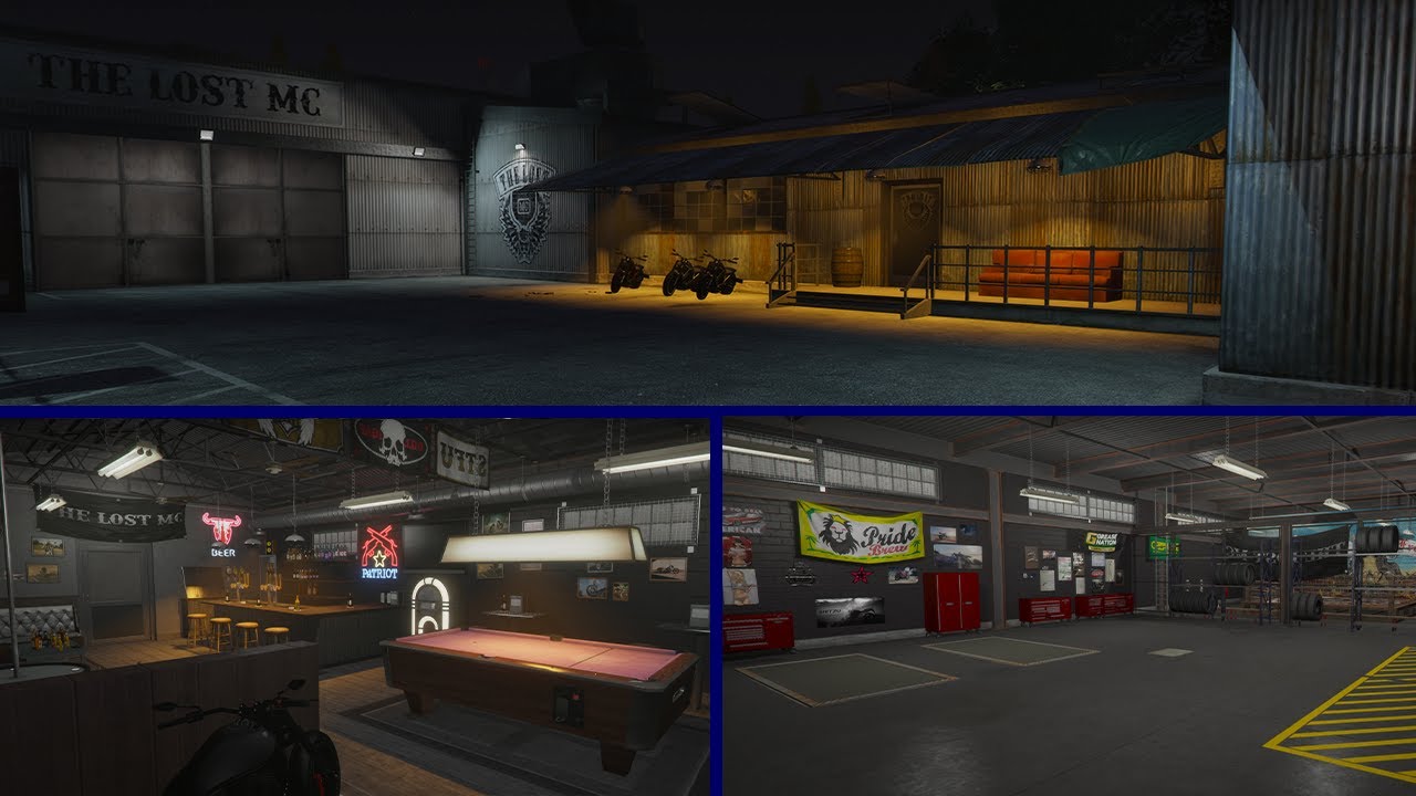 [MLO] MC Clubhouse Paleto V2 GTA V | FIVEM