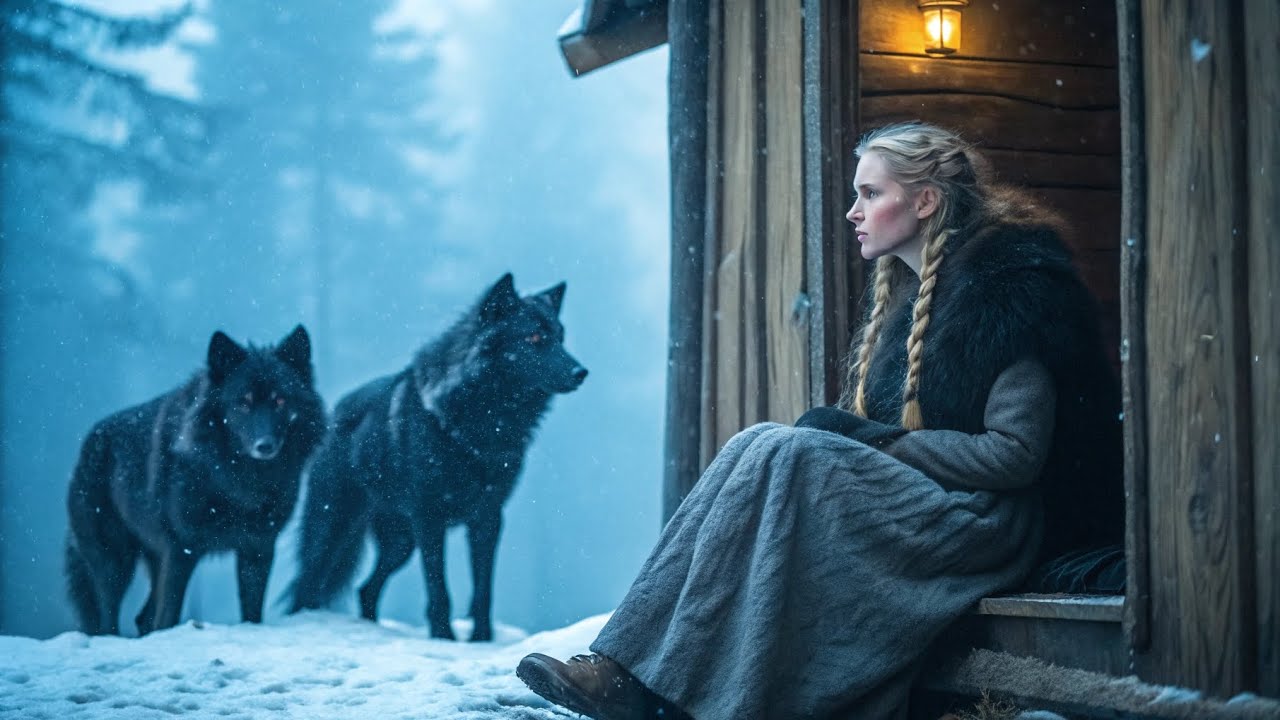 Poor Omega Gave Shelter To Two Freezing Black Wolves — By Sunrise The Alpha Pack Came For Her 😱🐺