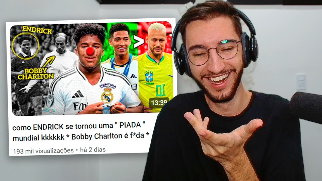 como ENDRICK se tornou uma '' PIADA '' mundial kkkkkk