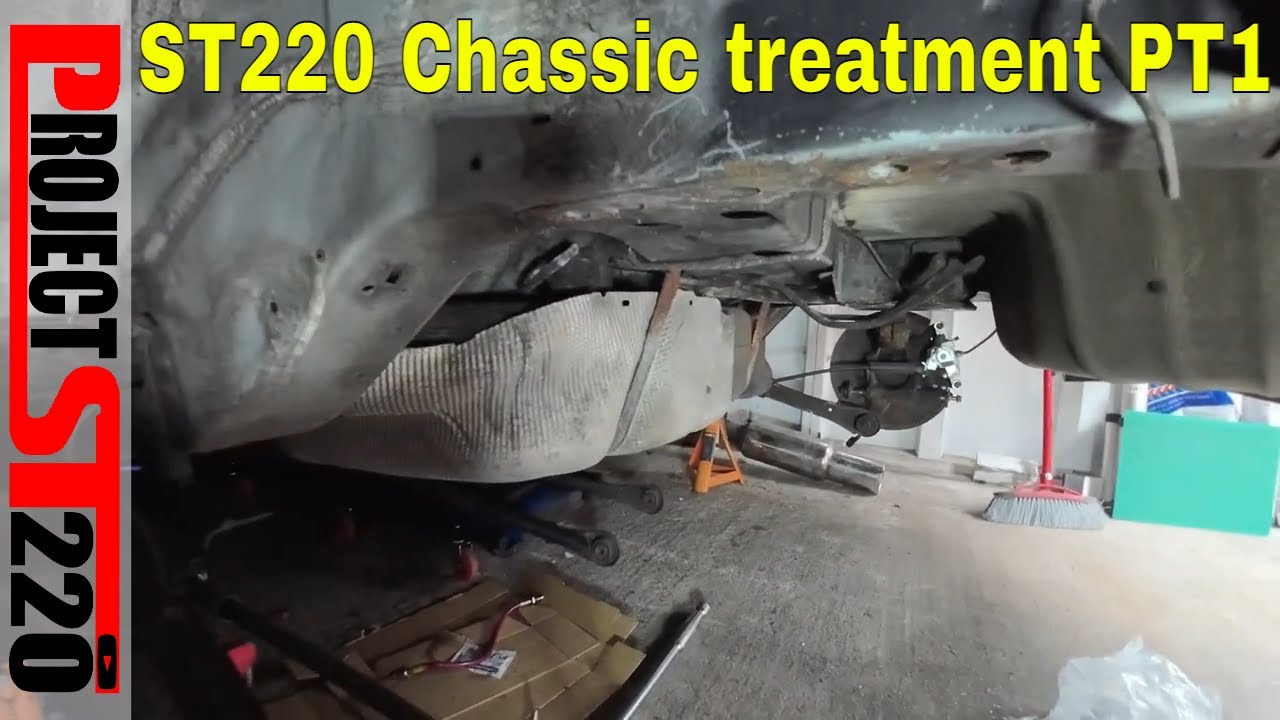Ford Mondeo Mk3 ST220 chassis clean up Part 1
