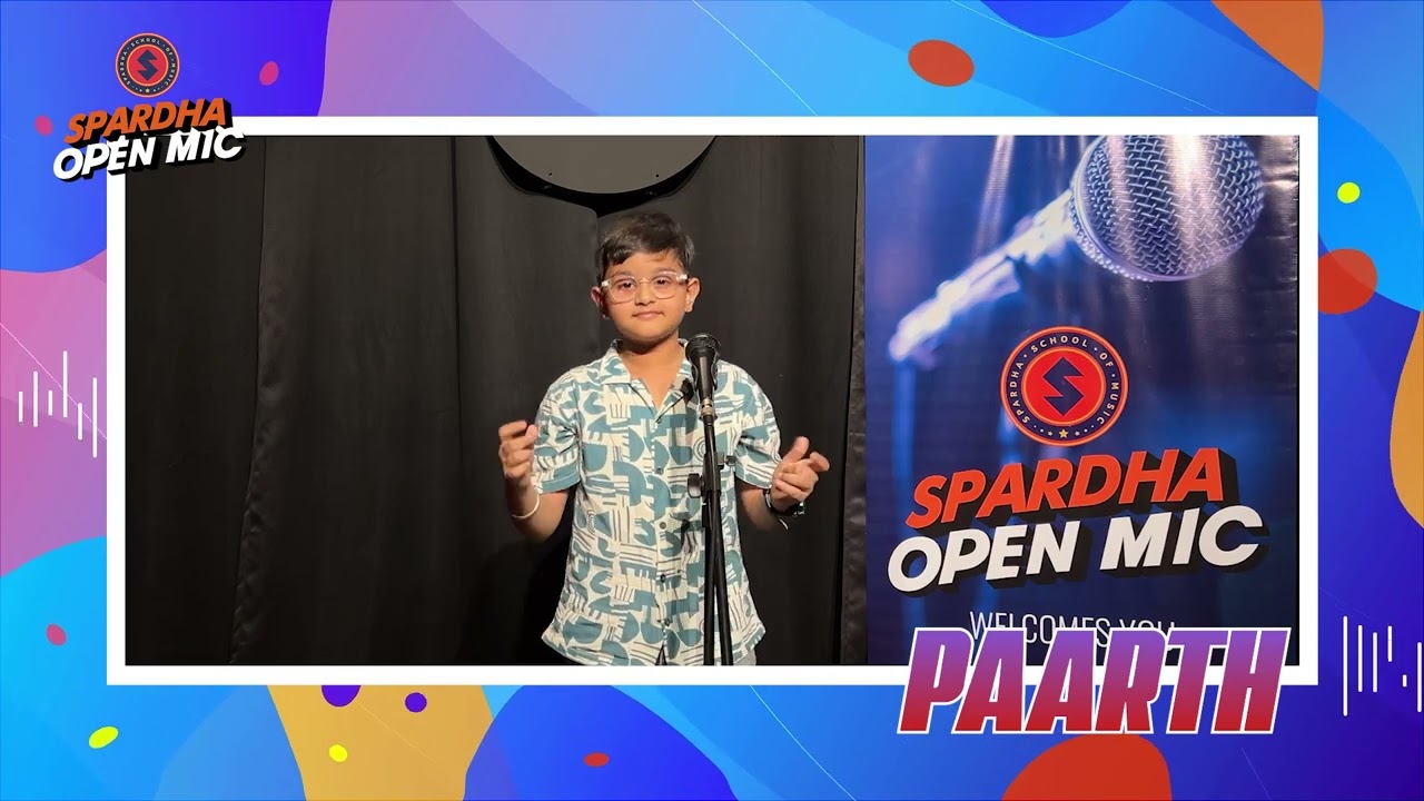 Spardha Open Mic | Paarth Thakur | Bollywood vocals | City | 18 Oct 2025