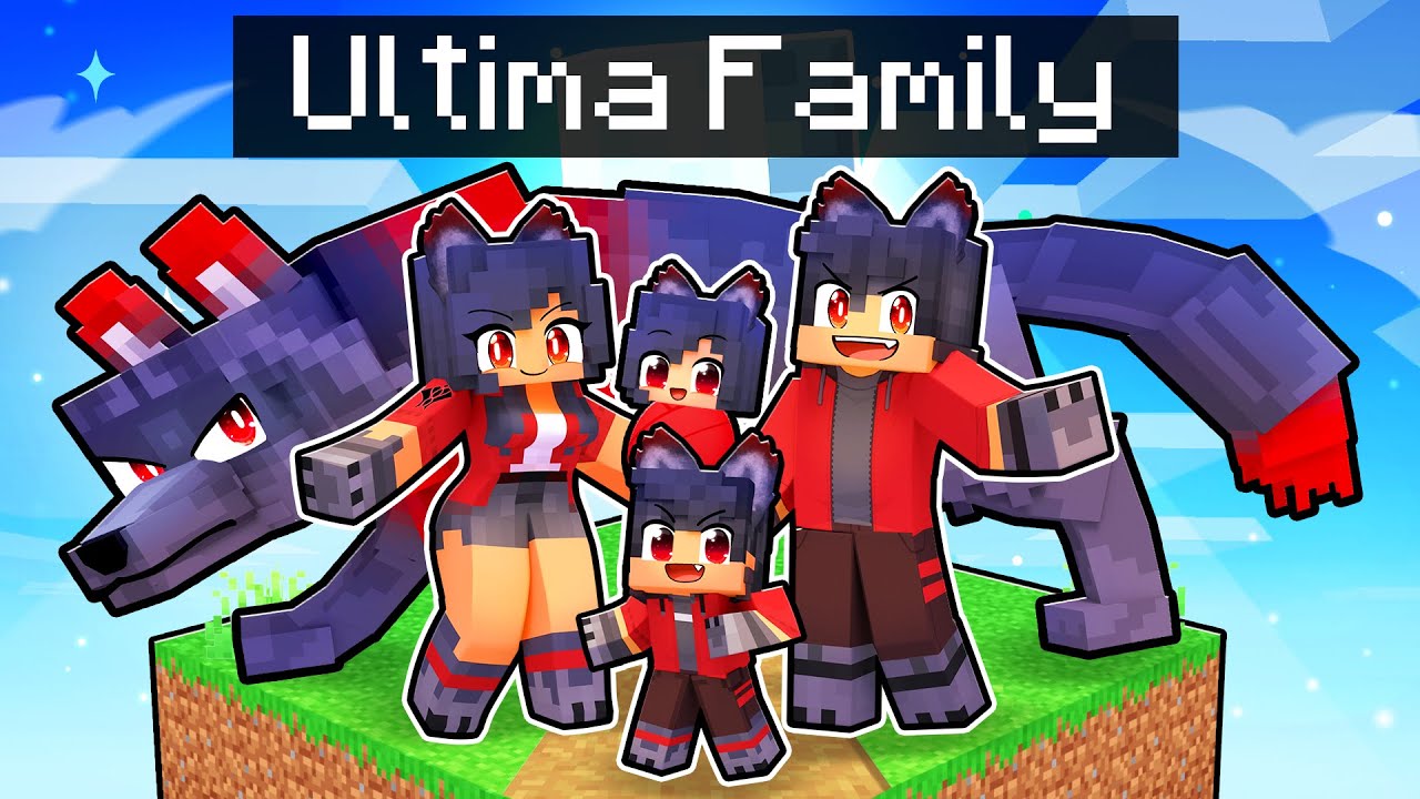 Having an ULTIMA FAMILY in Minecraft!