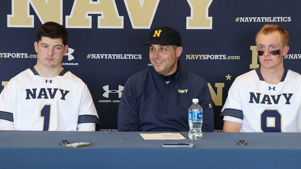 Navy Men's Lacrosse Postgame Press Conference: No. 10 Penn State (2/21/26)