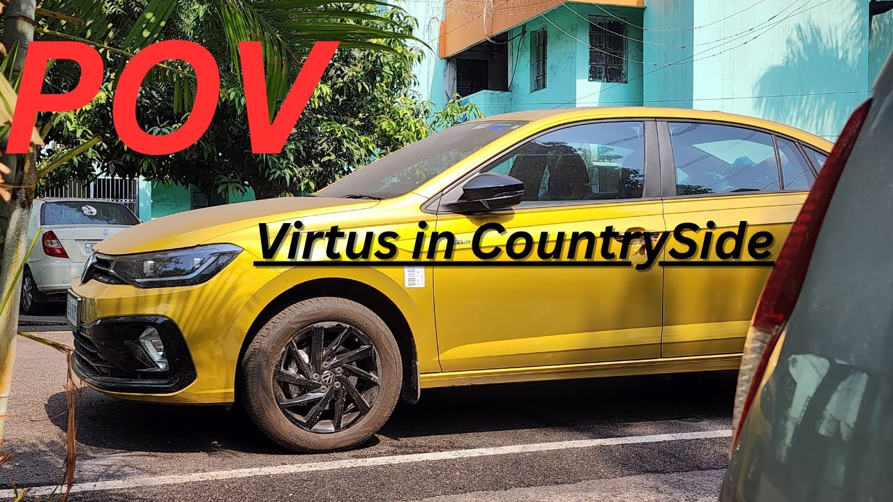 POV Pulling Virtus in jungle | Top notch stability | #virtusgt #volkswagenvirtus