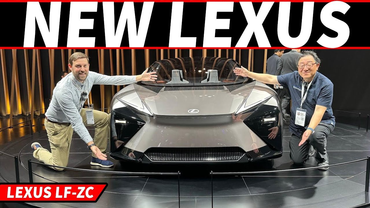 *HANDS ON* Lexus LF-ZC is a quantum leap for EV Design, Range, and Technology // Coming by 2026!