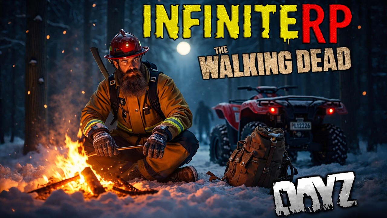 DayZ Infinite RP The Walking Dead - Surviving the Snowy Apocalypse!