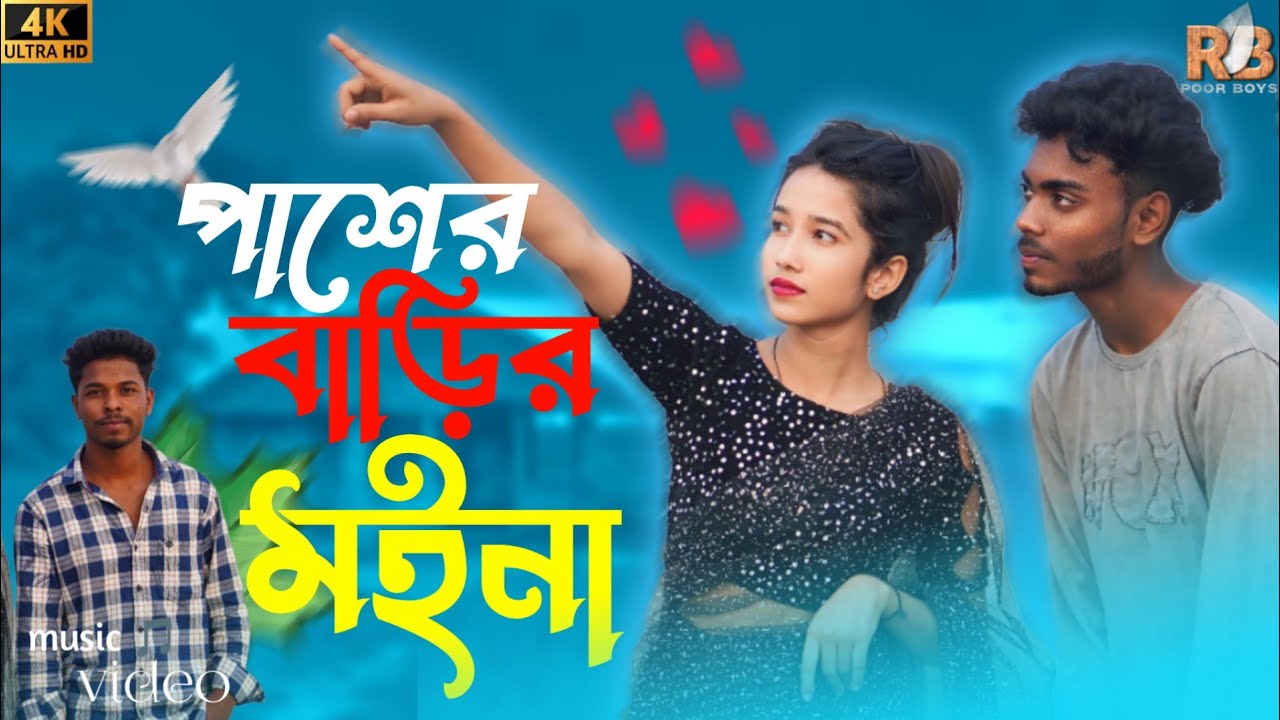পাশের বাড়ির ময়না আমায় পাগল বানাইছে ।। RB POOR BOYS । BANGLA GAAN  ।  RIMJADUL (RB)
