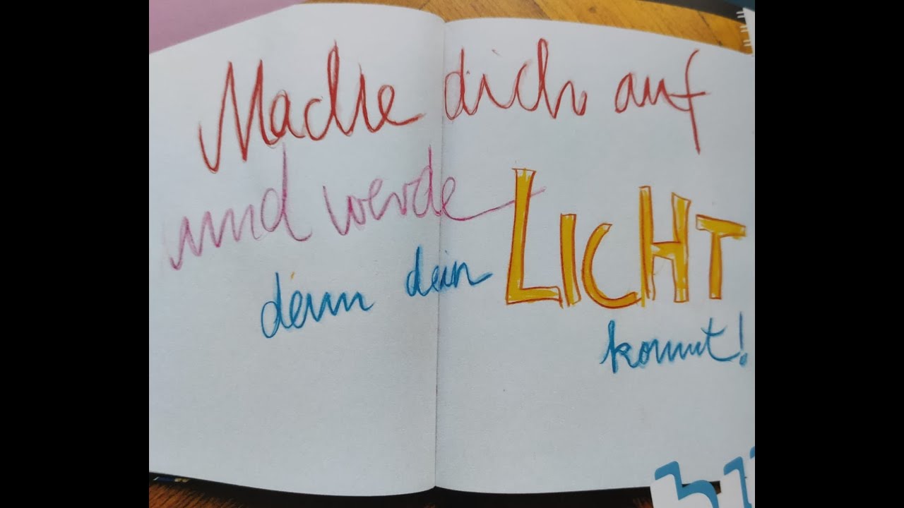 Bunte Buchstaben